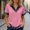 Pink, variant on MAIHAN Womens Tshirts Cotton Loose Fit Casual Summer Boho Tops Soft Basic Tees Womens Summer Tops Casual Tee for Spring Summer Everyday Wear