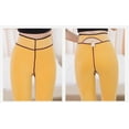 thumbnail image 2 of 2022 Winter Cotton Lamb Wool Ginseng Plus Velvet Padded High Elasticity Warm Wearing Leggings 650g Padded M Size, 2 of 12