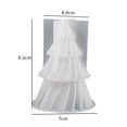 thumbnail image 5 of Tnobhg Christmas Tree Silicone Candle Mold Food Grade Heat-Resistant Non-stick Easy Demolding DIY 3D Craft Mold, 5 of 7