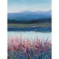 thumbnail image 3 of OToole, Tim 19x24 Black Modern Framed Museum Art Print Titled - Lakeside Mountain II, 3 of 5