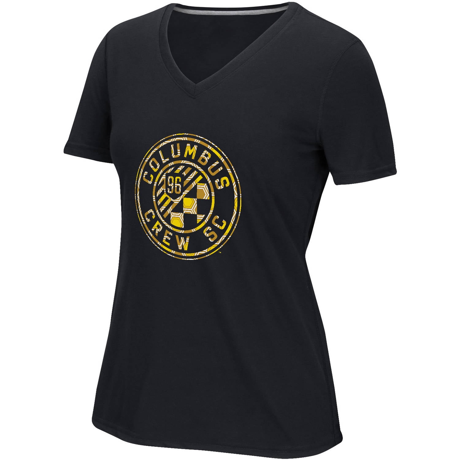 MLS-Columbus Crew-Women's Raised Net Tee by