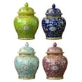 thumbnail image 3 of Cookie Jars With Lids Airtight, Ceramic Cookie Jar, 37oz Large Enamel Storage Container, Enamel Storage Jar for Sugar Tea Candy, 3 of 9