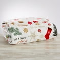 thumbnail image 4 of Great Bay Home Velvet Plush Holiday Printed Bed Blanket (King), 4 of 7