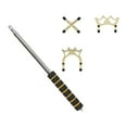 thumbnail image 2 of Colaxi Pont de Queue de Billard Rétractable Poignée Confortable Professionnel Pratique Repose-Queue de Snooker pour Boîte de Nuit et Jeu Fête Intérieure avec 3 Têtes de Pont, 2 of 8