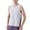 Grey, variant on Mens Tank Top Sports Undershirt Basketball Training Running Stretchy Clothes Fitness Clothing Sleeveless T Shirt Breathable Black Shirts L