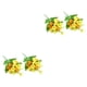 thumbnail image 4 of 2 Piezas de Flores Artificiales Naiovety Decoración para Interiores y Exteriores Amarillo, 4 of 6