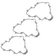 thumbnail image 1 of 3x Stator Cover Gasket For Polaris 900 1000 RZR Ranger ACE 13-24 5814160 5813758, 1 of 9