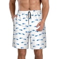 thumbnail image 1 of Goofa Cute Shark Printed Mens Swim Trunks Summer Quick Dry Short Beach Swimwear Bathing Suits-3X-Large, 1 of 6
