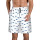 thumbnail image 1 of Fotbe Cute Shark Trajes de Baño Estampados para Hombre, Shorts de Verano de Secado Rápido, Ropa de Playa, Bañadores-Small, 1 of 6