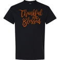 thumbnail image 3 of Inktastic Thankful and Blessed T-Shirt, 3 of 5