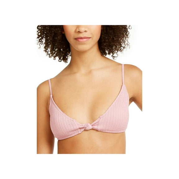 Roxy Womens Stay Golden Fixed Triangle Bikini Top;X-Small