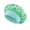 thumbnail image 3 of Bucket Hat For Home And Leisure With Satin Wide Brim Classic Style Suitable For All Seasons Travel Sleep Cap Fashion Accessory, 3 of 3