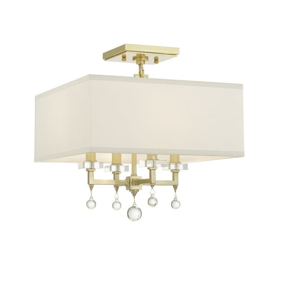 Crystorama Lighting - Four Light Ceiling Mount - Ceiling Mount - Paxton - Four