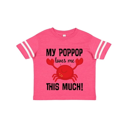 

Inktastic My PopPop Loves Me Gift Toddler Boy or Toddler Girl T-Shirt