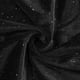 thumbnail image 4 of Vestido de fiesta asimétrico de manga larga y cuello en V profundo para mujer - Tejido transpirable de poliéster, color liso, elegante ropa de noche, 4 of 8