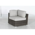 thumbnail image 5 of Living Source International 10-Piece Wicker / Rattan Sectional Set in Espresso, 5 of 5