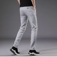 thumbnail image 4 of Pantalones De Hombre Pantalones Casuales De Gabardina, 4 of 8