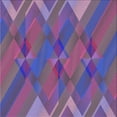 thumbnail image 1 of Ahgly Company Indoor Square Patterned Medium Purple Area Rugs, 7' Square, 1 of 6
