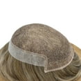 thumbnail image 6 of LYRICAL HAIR Lace Front Toupee for Men Indian Human Hair Replacement System  French Lace Mens Toupee Thin Skin Hairpieces for Man Bleached Front Knots Mens Hair Piece Unit, 6 of 6