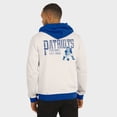 thumbnail image 5 of Men's Darius Rucker Collection by Fanatics Cream New England Patriots Distressed Graphics Full-Zip Hoodie, 5 of 6