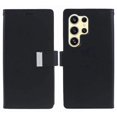 thumbnail image 1 of TopSave Goospery RICH MAX(5) Card Slot w/Magnetic Clip Leather Folio Wallet Flip For Samsung Galaxy S24 Ultra 6.8", Black, 1 of 3