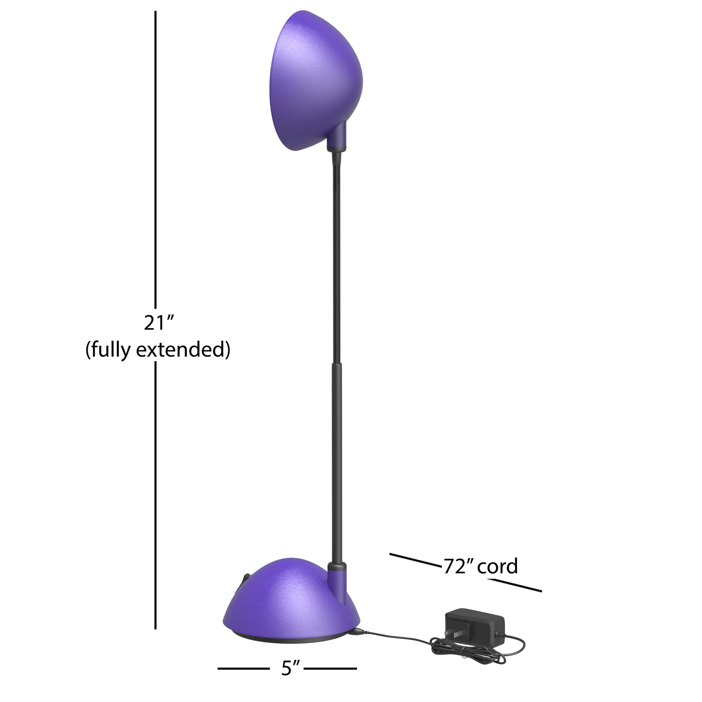 Desk Lamp Adjustable Gooseneck For Reading Crafts Writing
