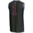 thumbnail image 3 of Male GameDay Greats #1  Black Boise State Broncos  Lightweight Basketball Jersey, 3 of 4