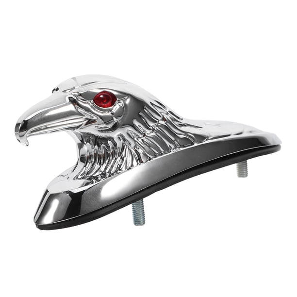 Adorno de cabeza de águila para motocicleta, decoración para guardabarros delantero de motocicleta, accesorio para motocicleta