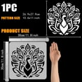thumbnail image 2 of Plantilla de pavo real, 2 of 9