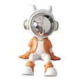 thumbnail image 4 of yotijay Astronaut Ornament Desktop Ornament Cake Topper Art Crafts Decorative Statue, 4 of 9