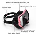 thumbnail image 2 of Gafas de buceo con montura grande para adultos, lentes de vidrio templado y cómoda falda de silicona, ideales para nadar y bucear, 2 of 5
