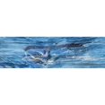 thumbnail image 2 of Phillip, Jamie 24x10 Black Modern Framed Museum Art Print Titled - Whale Tail, 2 of 4