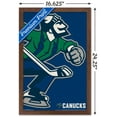 thumbnail image 3 of NHL Vancouver Canucks - Logo 14 Wall Poster, 14.725" x 22.375", Framed, 3 of 5