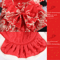 thumbnail image 3 of Suministros para mascotas Traje Tang Ropa para perros Otoño e invierno Ropa de peluche Ropa de dos patas Cachorro Oso Vestido de Año Nuevo Bomei, 3 of 5