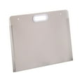 thumbnail image 3 of Uxcell 17 x 14 Inch Plastic Art Portfolio for Artwork Drawing Sketch, Clear Gray, 3 of 5