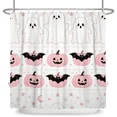 thumbnail image 6 of Tchckioa Halloween Cute 60x72 Inch Shower Curtain for Bathroom,Waterproof Hooks Bath Curtain, 6 of 6