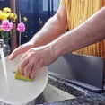 thumbnail image 6 of Silicone Sink Splash Guard, Kitchen Washbasin Water Splash Barrier with Suction Cups, Anti-Splash Sink Protector for Kitchen Countertop, 6 of 8