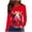 Red, variant on VBVC No Boundarie Women's Plus Valentine's Day Heart Tops,Ladies Long Sleeve T-Shirts,Crewneck Tie Dye Tees For Women,Red,S-5XL