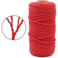 thumbnail image 5 of 100m Green Cotton String Garden 3mm Craft Cord Green Bakers String Packing Cord for Gardening Decoration and Homemade Projects, 5 of 5