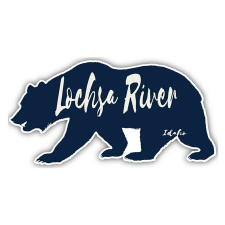 

Lochsa River Idaho Souvenir 3x1.5-Inch Fridge Magnet Bear Design