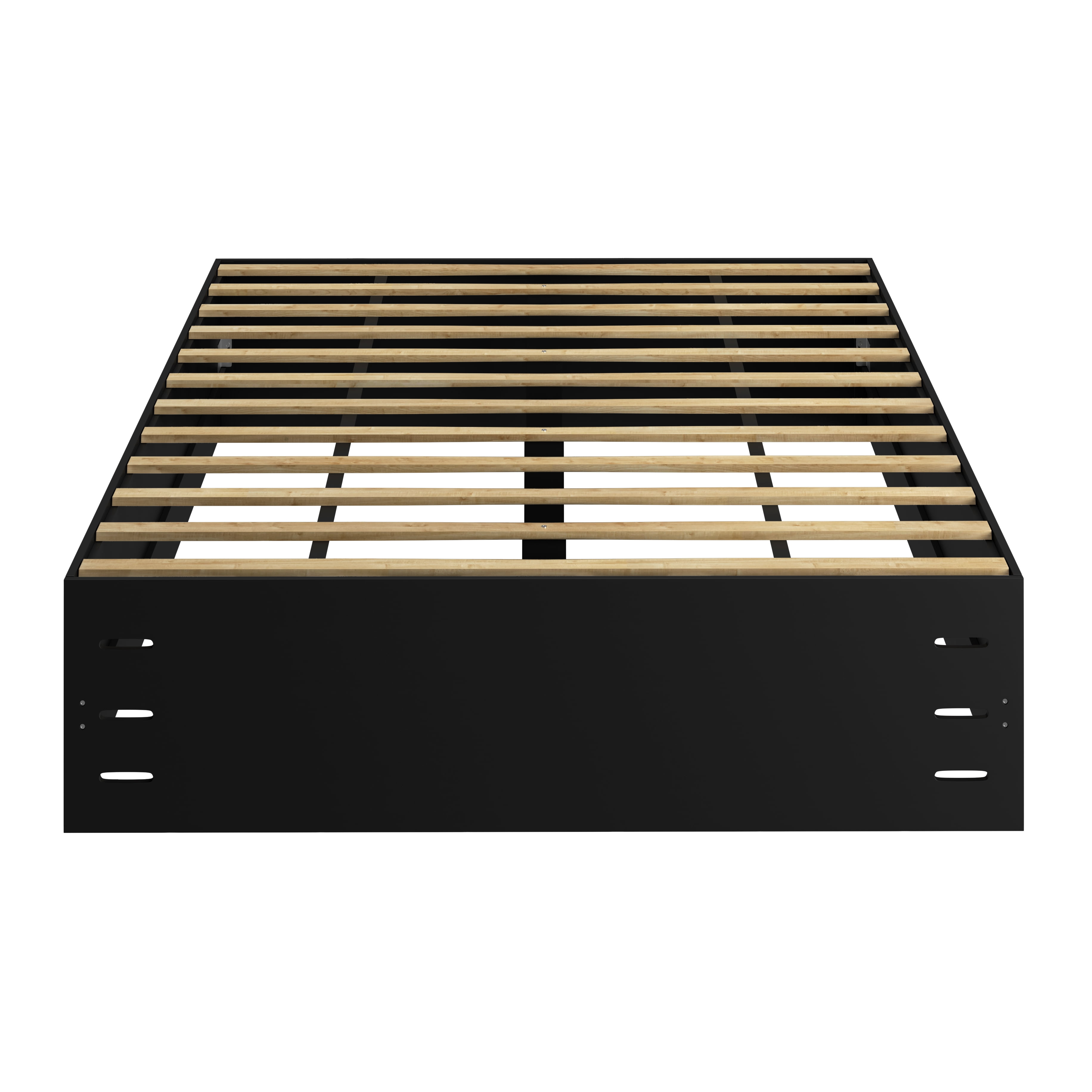 Premier Beckett King Black Modern Platform Bed Frame Base