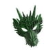 thumbnail image 1 of Máscara de dragón 3D que cubre toda la cabeza, máscara de media cara de fantasía para fiesta 3D, máscara de animal aterrador verde, 1 of 9