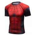 thumbnail image 2 of Playera Camisa Spiderman Hombre Araña Marvel Avengers Licra, 2 of 4