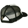 thumbnail image 4 of World's Best Daddy Embroidered Foam Mesh Back Cap - Black White OSFM, 4 of 5