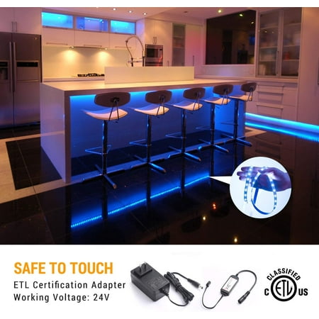 Led Strip Lights 20ft Rgb 180 Units 5050 Tape Color Changing With Rf Remote For Home Kitchen Bar Bed Lighting Decoration Canada Led Strip Lights 20ft Rgb, Kitchen Island Led Strip Lighting