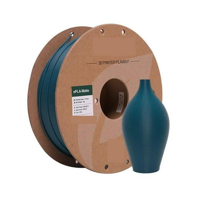 PLA Matte 1.75mm 1KG (2.2 LBS) Spool,3D Printer Filament , 3D Printing Material For 3D Printers Matte PLA Filament ,Smoother Printing Experience