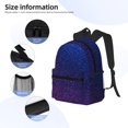 thumbnail image 3 of Disketp Neon Glitter Mochila Ligera Clásica con Múltiples Bolsillos, Mochila Casual para Hombre y Mujer, Ideal para Escuela, Trabajo y Viajes, 3 of 6