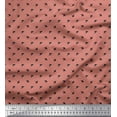 thumbnail image 1 of Soimoi Poly Georgette Fabric Swallow Bird Small Decor Fabric Printed Yard 42 Inch Wide, 1 of 3