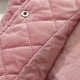 thumbnail image 3 of Parkas de manga larga para mujer, abrigo cálido con bolsillo, chaqueta larga con cuello vuelto, abrigo de invierno de plumón para mujer, 3 of 7