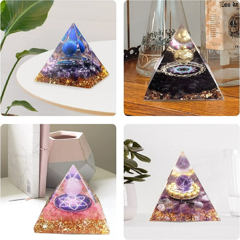 Pyramid Silicone Mold-pyramid Resin Mold-orgone Pyramid Mold-crystal  Pyramid Mold-geometric Art Mold-epoxy Resin Craft Mold-gift for Her 